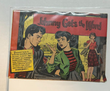 Johnny Gets the Word NYC Dept of Health Comic 1965 RARE picture