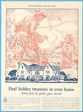 1925 Lehigh Cement Pirate Hidden Treasures in Your Home Clinton Pettee Art Ad picture