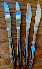 T&N Stylecraft SYF2 Stainless Satin Rose Japan 4 Butter Knives picture