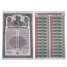 1924 german bonds $1000 non-currency historial art collection 1 set(2 pcs) picture