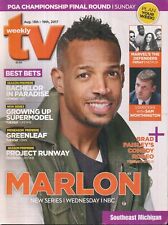 TV WEEKLY 2017 AUG. 13-19 MARLON (FAIR/GOOD CONDITION) picture