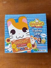 Hamtaro Trading Cards Series 1 Box (12 unopened packs & mini poster 2003 Artbox) picture