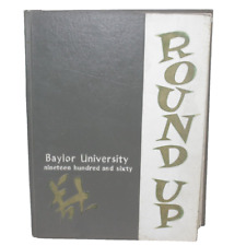 1960 Baylor University The Round-Up Yearbook College Waco Texas picture