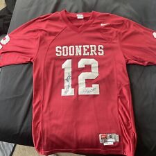 Baker Mayfield Mark Andrews Jordan Thomas signed OU jersey picture