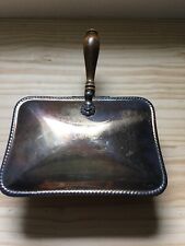 Vintage Major AB Adversis Coat of Arms Silver Footed Silent Butler Ash Catcher picture