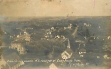 Postcard RPPC 1913 Iowa Atlantic Birdseye Court House Dome occupation 23-11426 picture