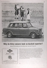 1966 RILEY ELF Genuine Vintage UK Ad ~ MSRP £ 596 ~  picture