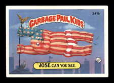 1986 Garbage Pail Kids B #241 Jose Can You See   EX X3067987 picture