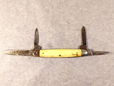 Vintage Western Cutlery Co Germany 4 Blade Pocket Knife for Parts/Repair picture