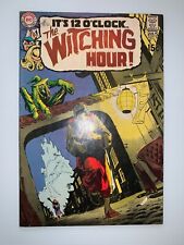 Witching Hour FN+ C-7.5-8 Neal Adams Cover DC Horror 1970 Silver Age High Grade picture