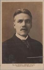 RPPC Postcard Rev Dr Newell Dwight Hills Plymouth Church Brooklyn NY  picture