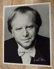 Leonard Slatkin- Signed B&W Photograph (Composer). LIFETIME COA. picture