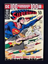 SUPERMAN #252 / 1972 / 100 Page Spectacular /  NEAL ADAMS WRAP COVER / 4.5 - 5.0 picture