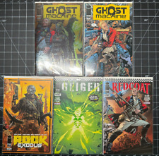 Ghost Machine #1 Rook #1 Geiger #1 Redcoat #1 Foil Image Comic Book Lot 2024 picture