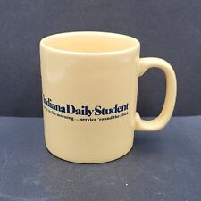Vintage Indiana Daily Student Kiln Craft Coffee Mug Cup Staffordshire England picture