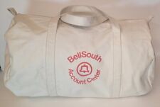Vintage BELLSOUTH HEAVY DUTY CANVAS TOTE Duffel Bag Usa Bell South Baby Bell picture