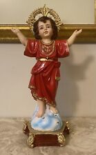 Divino Nino Statue Divine Child 11” Resin Figurine Religious Gift Jesus Child picture