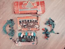 Antique Vintage Christmas Lights - Set of 5 WORKING Strands - Noma Dialco Clemco picture