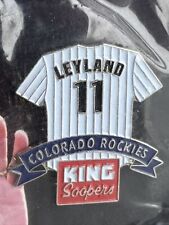 Jim Leyland Colorado Rockies 1998 Manager Coors Field MLB Baseball Lapel Hat Pin picture