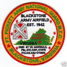 US ARMY POST PATCH, FT. PICKETT ARMY NATIONAL GUARD M.T.C., BLACKSTONE, VA.    Y picture