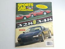 Sports Car International Magazine August 1990 Acura NSX Ferrari picture