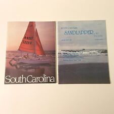 Vintage 1980s South Carolina Travel Guide and Sandlapper Magazine Booklets picture
