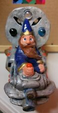 Vintage Wizard Driving A Spaceship Lamp/ Nightlight San Francisco 1980's picture