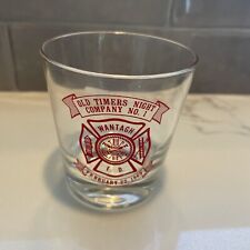 WANTAGH Fire Company New York 1969  Double SHOT GLASS picture