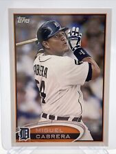 2012 Topps Miguel Cabrera Baseball Card #200 Mint  picture