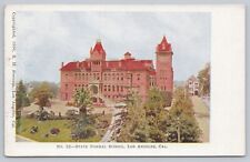 1906 State Normal School Los Angeles California Antique Postcard Architecture picture