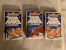 Vintage Star Wars Pepperidge Farm Cookies Lot Of 3 Sealed And Unopened  picture