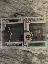 Funko Pop: Artist Bundle- #01 Keith Haring And #02 Jean-Michel Basquiat  picture