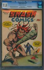 Smash Comics #38 (1942) 🌟 CGC 7.5 🌟 Yankee Eagle Golden Age Quality Comic picture
