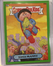 2012 Topps Garbage Pail Kids Series 1 Card #23a Super Manny GREEN BOARDER (read) picture