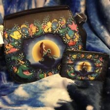 RARE Loungefly Little Mermaid Ariel Under The Sea Crossbody Satchel & Wallet picture