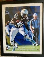 Framed Melvin Gordon Photo signed and authenticated Chargers Frame 17