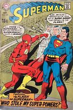 Superman 220 DC 1969 Comic Book: Flash Cover picture