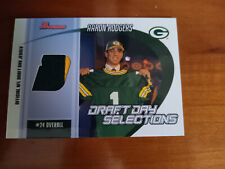 2005 Bowman Draft Day Selections AARON RODGERS JERSEY 2 Colors RC # DJ-ARO picture