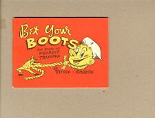 Bet Your Boots 1948 FN+ 6.5 picture