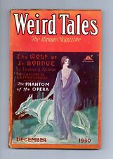 Weird Tales Pulp 1st Series Dec 1930 Vol. 16 #6 VG picture