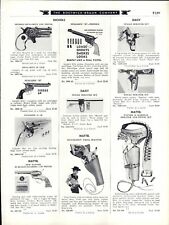 1958 PAPER AD Nichols Stallion 41-40 38 Daisy Mattel Fanner Toy Cap Gun Holster picture