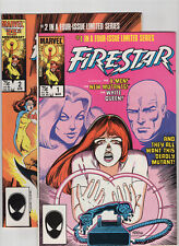 Firestar #1 and #2 (1986, Marvel)  picture