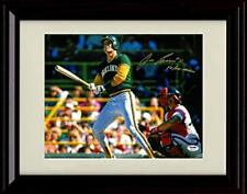 Framed 8x10 Jose Canseco Autograph Replica Print - Forty Forty Man picture