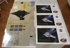 NOS NASA TRW CHANDRA XRAY OBSERVATORY LOT 4-KODAK RAYTHEON BALL PAPER MODEL KITS picture