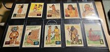 1959 Fleer Indian Gum 20-Card Hi-Grade Lot No Creases - All Pictured - Gradable picture