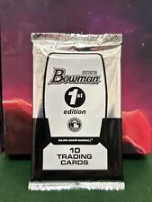 2023 Bowman 1st edition pack (1 Factory Sealed Unopened Pack) Baseball picture