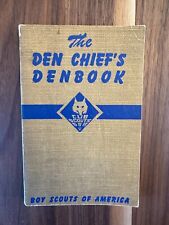 Unused Antique 1951 The Den Chief's Handbook Book Boy Scouts BSA picture