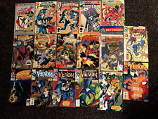 Vintage mostly 90s Spider-Man Venom Marvel Comics Lot - 17 Books - good shape picture
