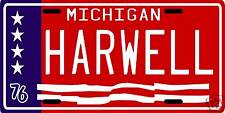 Ernie Harwell Detroit Tigers 1976 License plate picture