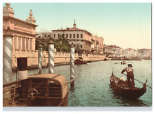 Italy, Venezia, San Marco, View taken from a Gondola Vintage albumen print,  picture